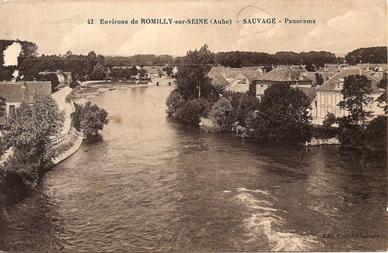 les environs de Romilly